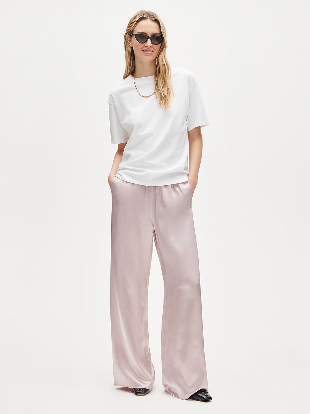 J Crew Cosmo pant in luster charmeuse
